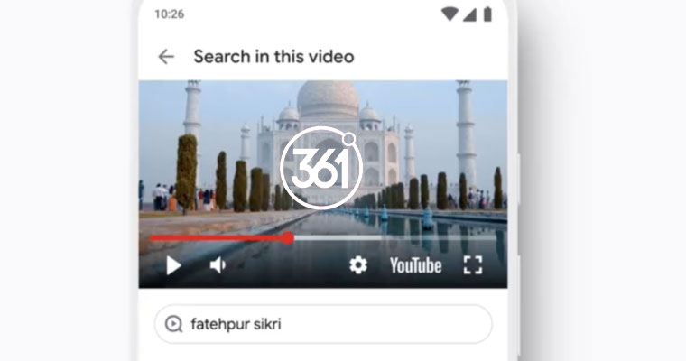 فناوری جدیدگوگل ، جستجوی درون ویدئویی